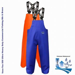 Vass Vass-Tex 550 Series Bib & Brace - Royal Blue
