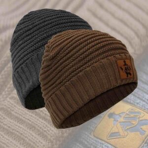 Vass 'Fleece Lined' Ribbed Beanie One Size