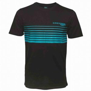 Drennan T-Shirt - Black Aqua