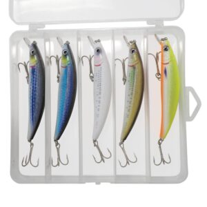 Axia Basser Hard Lures X5 Set 110mm 11.7g floating
