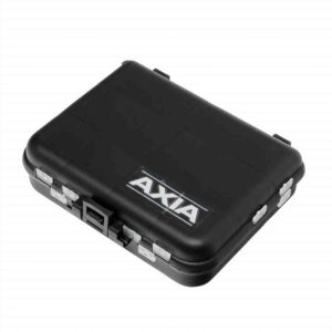 Axia Clam Case - 12 x 10.5 x 3.5cm - Black