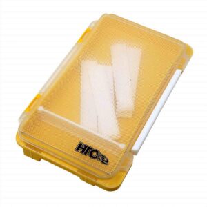 HTO Clip & Lock Case - Large Compartment - Yellow