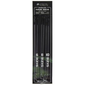 Angling Pursuits Barbless Hair Rigs 6 pack