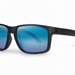 Fox Rage Transparent Black Brown Lens Mirror Blue Eyewear