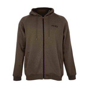 Avid Compound Zip Hoodie - Brown