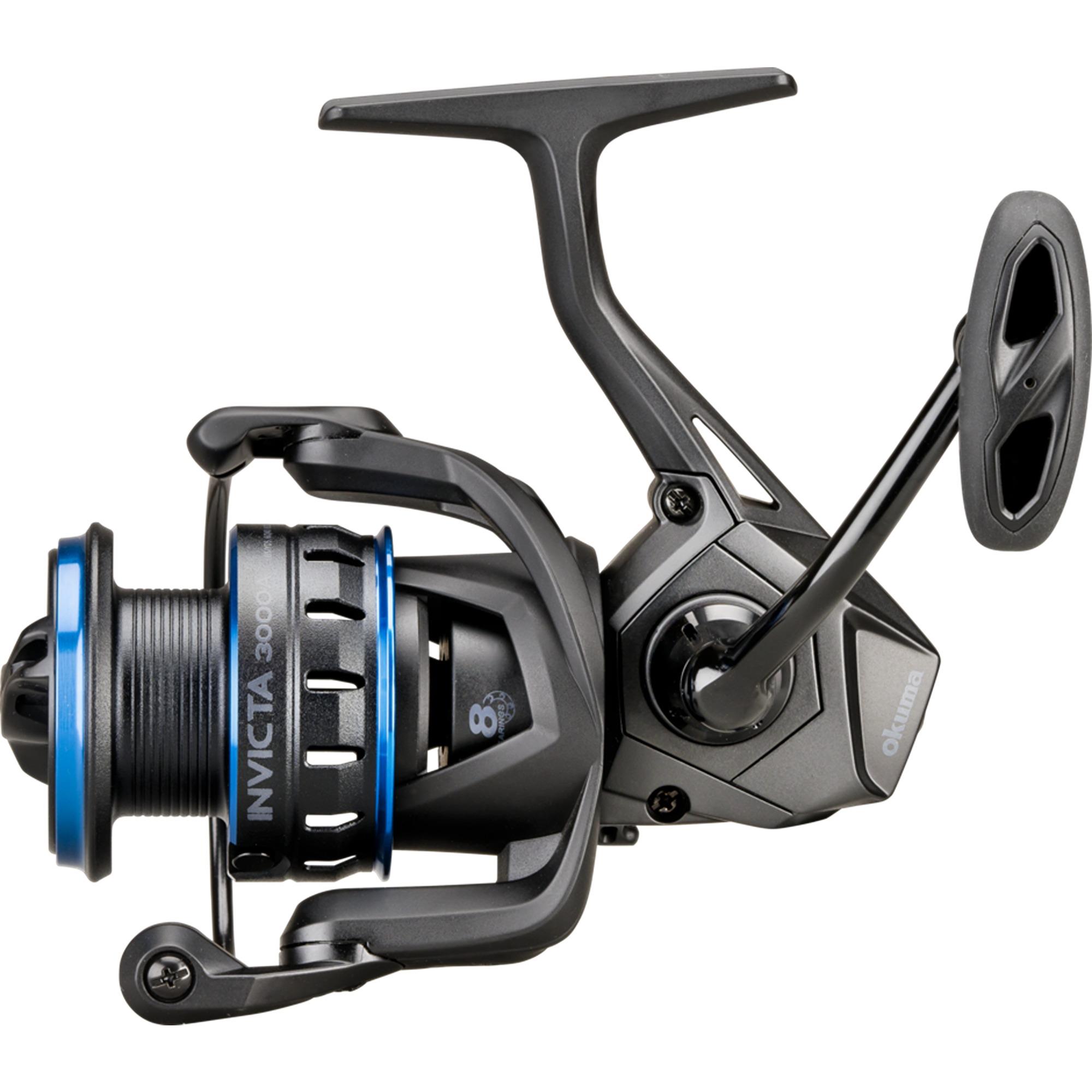Moulinet De Pêche Okuma Invicta C5000A, Spinning, Pour Eau Douce, Neuf