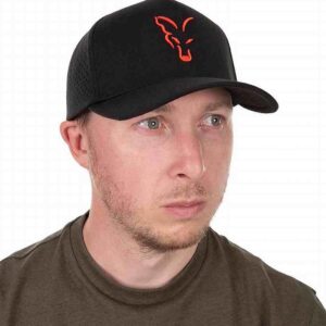 Fox Collection Baseball Cap - Black / Orange