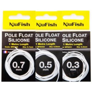 Nu-Fish Pole Silicone 1Mtr