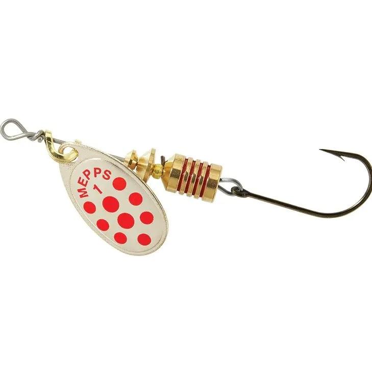 Mepps Aglia 3 Gold , Red Spot Spinner