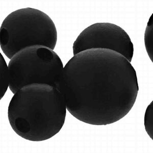 Westin Stopper Beads  Black 10pcs