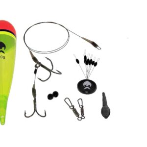 Westin Pike Float Kit With Deadbait Rig #6+#8 Semi Barbed 30lbs 50cm 1pc