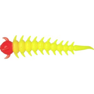 Westin Greedy Worm 5.5cm - Orange/Yellow