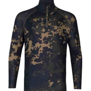 Korda Kool UPF Zip Jersey - Dark Kamo