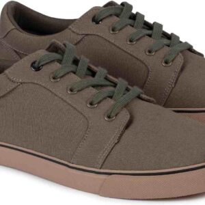 Fox Khaki Canvas Shoe - Size 7