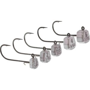 Westin Micro Ned Jig Head 2.5g #4 Black Nickel 3pcs Lead