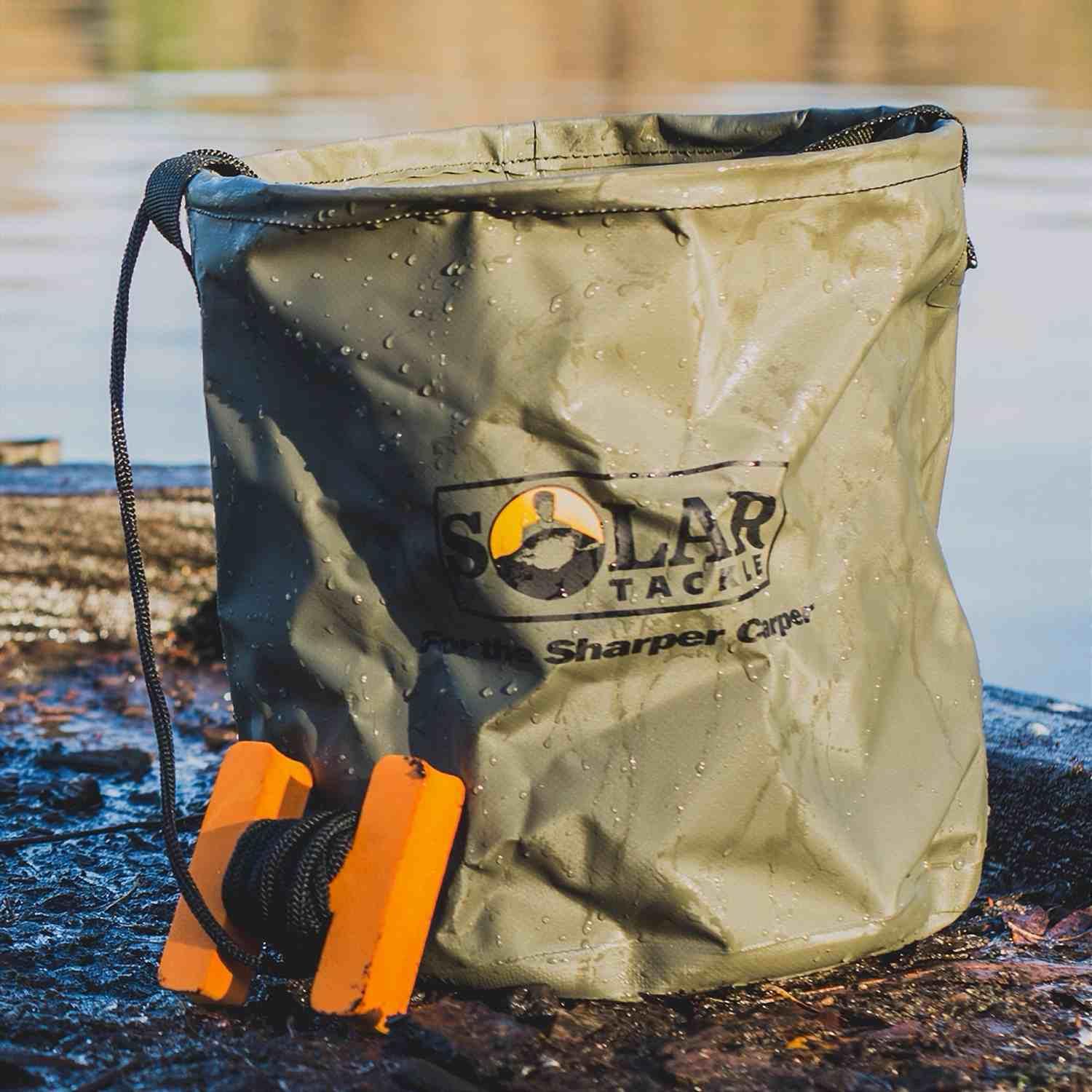 Solar Collapsable Water Bucket 10L (Includes Rope And Clip)