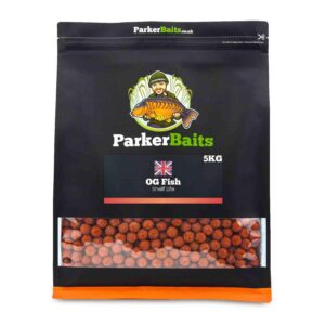 Parker Baits Boilies - OG Fish - Shelf Life - 14mm - 5kg