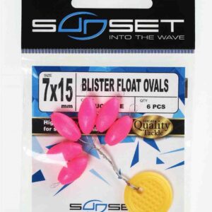 Sunset Blister Float Oval 5x10mm