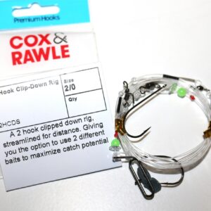 Cox & Rawle 2 Hook Clip-Down Rig Size 2/0