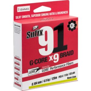 Sufix 91 G-Core X9 Braid - Green - 150m