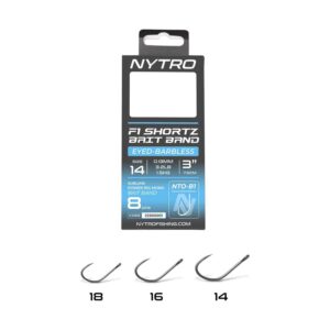 Nytro B1 Barbless F1 Shortz 3" Bait Band