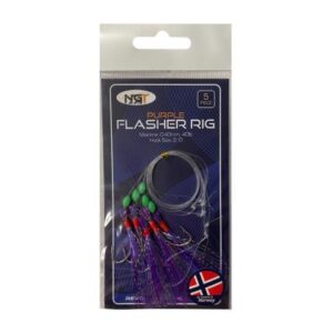 NGT Purple Flasher Rig