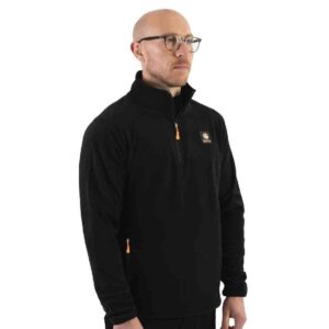 Guru 1/4 Zip Fleece - Black