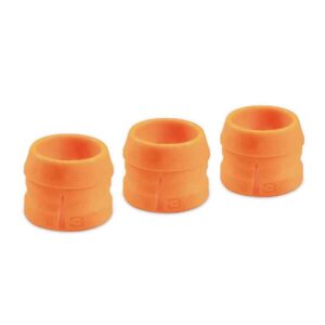 Guru No 3 Section Nose Cone Orange  x3 pcs