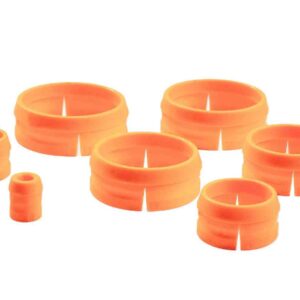 Guru Pole Nose Cone Set Orange No 2-8 x7pcs