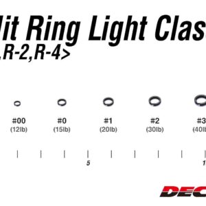 Decoy R-4 Split Ring Lightclass Silver - #3