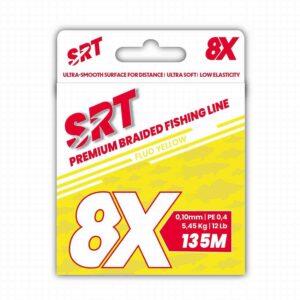 Sert Braid X8 135m - Fluo Yellow - 0.18mm 23lb