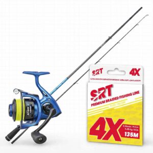 Sunset Atom Spin Combo 8' 10-40g + 4000 Reel + Braid