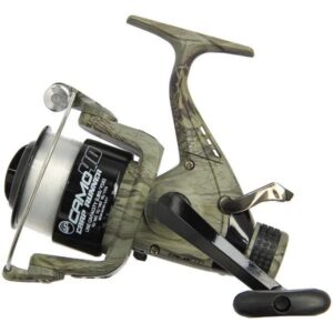 Angling Pursuits Camo 40 Carp Runner Reel with 12lb Line and Spare Spool