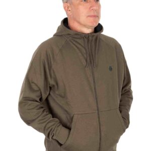 Fox Collection Zipped Hoody - Green