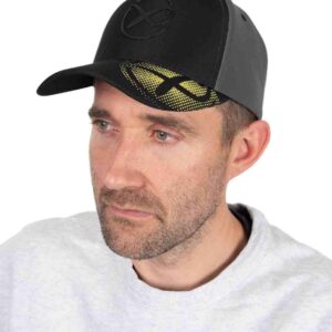 Matrix Faded Print Cap - Black