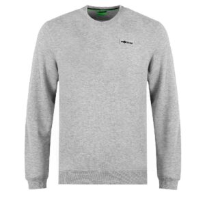Korda Patch Crewneck - Heather Grey