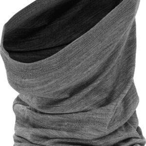 Westin Merino Wool Neck Gaiter - Charcoal Grey Melange