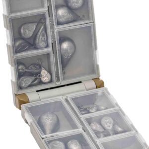 Westin Rigging Box 25 Piece Switch Weights 3.5-28g Natural Polished
