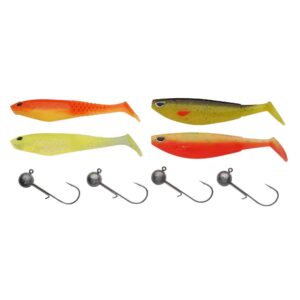 Berkley PowerBait Zander Jig Pro Pack 10g - Dark Water 8pcs