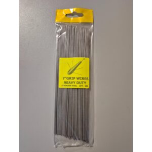 Gerry's 7" Heavy Duty Roller Grip Wires Pkt100